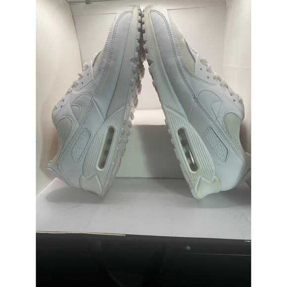 Nike Air Max 90 Triple White 2020 CN8490-100 Size US 12.5 Men main image 7